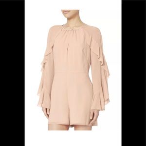INTERMIX Molly Ruffle Sleeve Romper Size 2